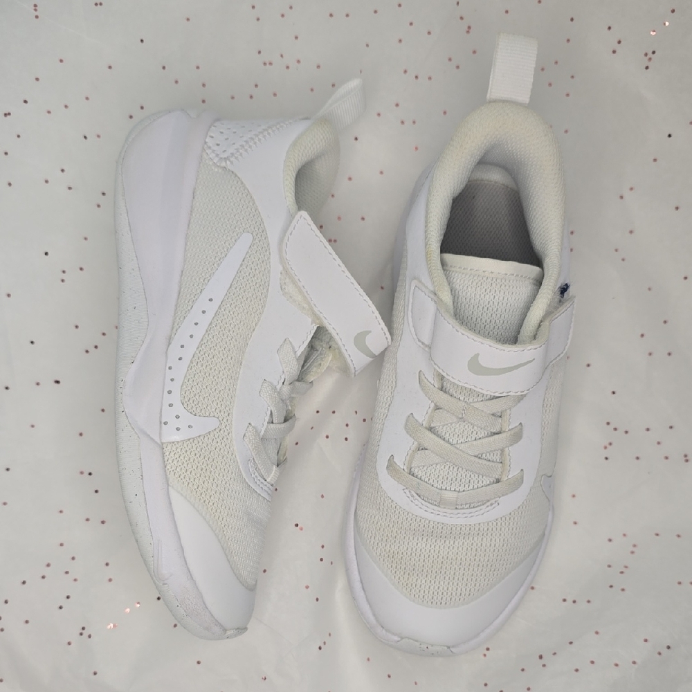 Nike Kids Cream and White Sneakers